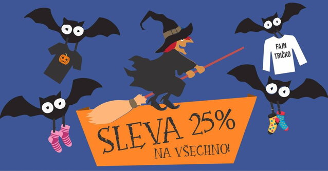 halloween zlava